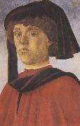 Sandro Botticelli Portrait of a Young Man oil